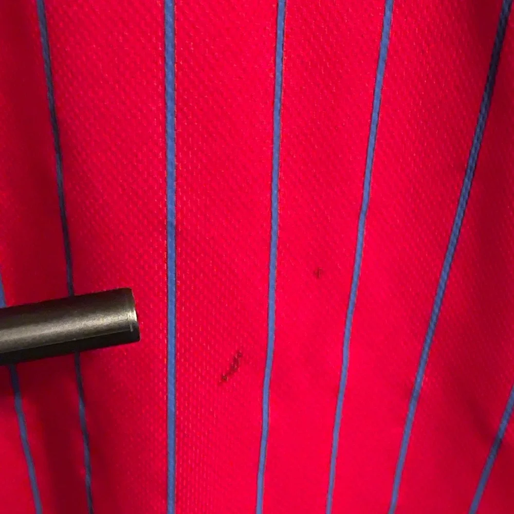 Brooklyn Cloth España Soccer Jersey Mens XL Red Pinstripe Legends League Spain